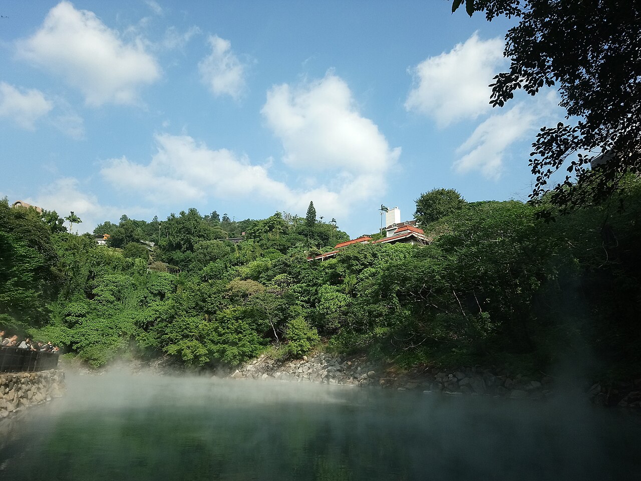 베이터우 온천(지열곡)