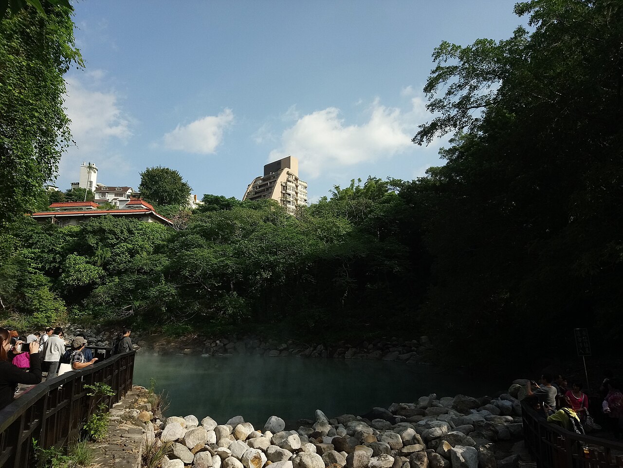 베이터우 온천(지열곡)