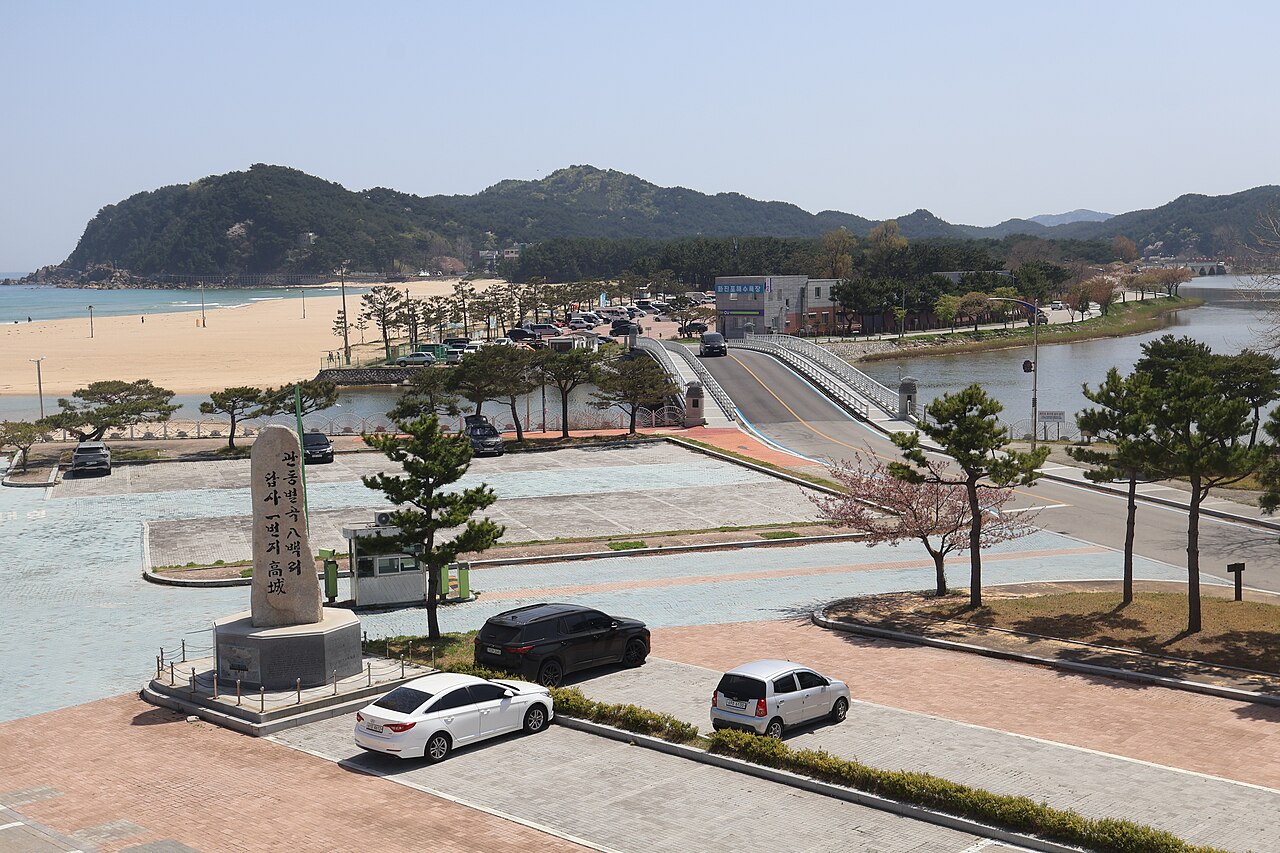 화진포해변