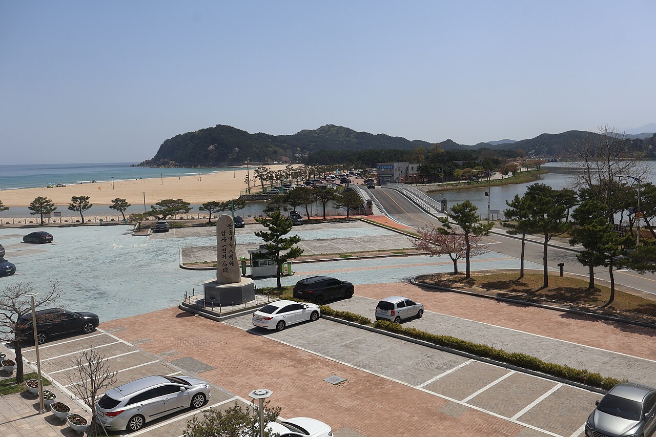 화진포해변