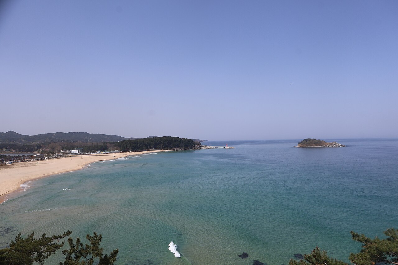 화진포해변
