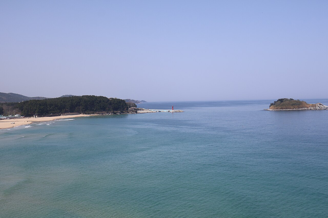 화진포해변