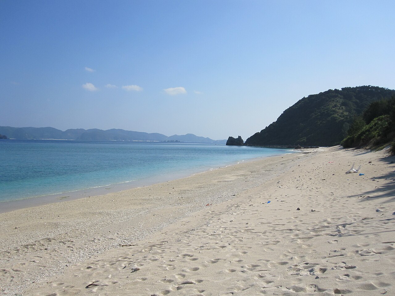 니시바마 해변 (아카섬)